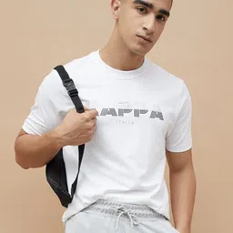 Kappa Typography Printed Round Neck Cotton T-Shirt-picture-20