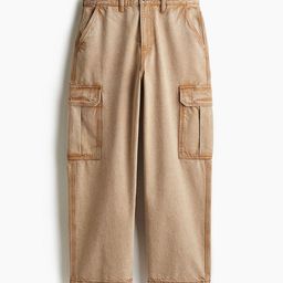 H&M Loose Cargo Jeans-image-46