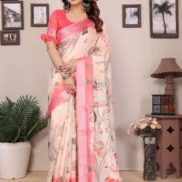 RUNAYA NX Floral Mysore Silk Saree-image-33