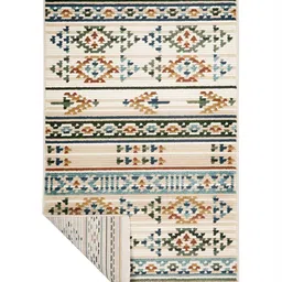Sapana Carpet-Mats Beige Ethnic Motifs No Shredding Polyester Carpet image 5