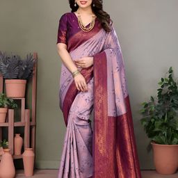 Vastravatika Woven Design Zari Kanjeevaram Saree-picture-13