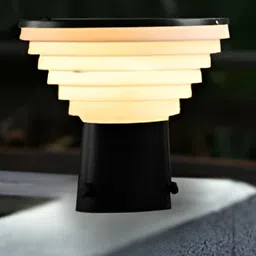 KINIS Black Frustum Shape Gate & Garden Light Outdoor Lamp-image-12