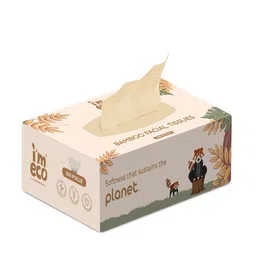 IMECO Soft & Highly Absorbent 2-Ply Bamboo Facial Tissue - 200 Tissues-4