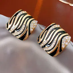 Bling Queen Stainless Steel Studs Earrings-picture-2