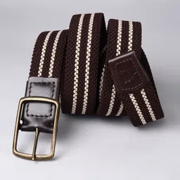 Allen Solly Men Striped Leather Reversible Belt-image-17