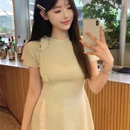 KPOP Women Round Neck Regular Top-image-78