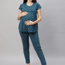 DZZO Women Printed Night suit-picture-12