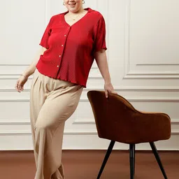 Athena Ample Shirt Style Top-image-24