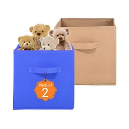 Aura Blue Set of 2 Regular Multi-Utility Organisers-6