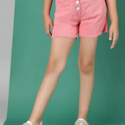 TALES & STORIES Girls Washed Outdoor Shorts-picture-29