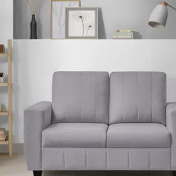 Sleepyhead Bae 2 Person Sofa Fabric Stone Grey-43