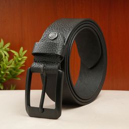 Teakwood Leathers Men Textured Leather Belt-image-99