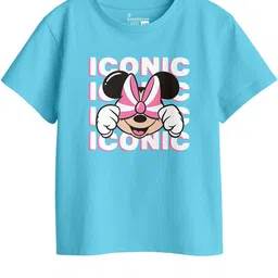 BonOrganik Girls Printed Extended Sleeves T-shirt-picture-46