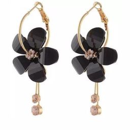 La Belleza Contemporary Half Hoop Earrings-image-50