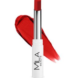 MILA BEAUTE Locked In Lips Transfer Proof Velvety Texture Lipstick- 3.2g -Fresh Tomato 12-76