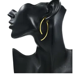 Stainless Steel Anti Tarnish Golden Western Earrings-27