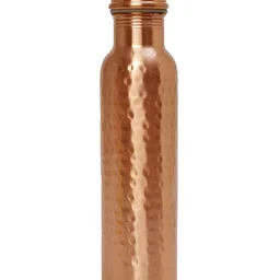 INTERNATIONAL GIFT Copper-Toned Single Copper Solid Water Bottle-image-83