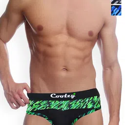 COOLZY Pack Of 3 Printed Basic Briefs EOSHBF3K016-S-0