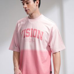 HIGHLANDER Men Typography Printed Round Neck Cotton Oversized T-shirt-picture-3