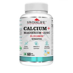 Swisslife Forever Calcium Magnesium & Zinc Tablets - 60 Tablets-4