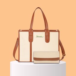 Womanix Tote Bag with Applique-28
