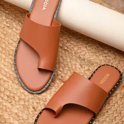 Rocia Women Open Toe Flats-44