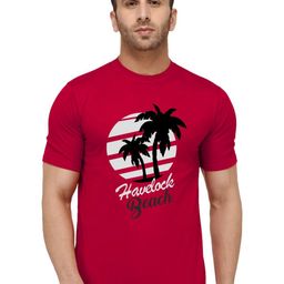 London Hills Men Graphic Printed Round Neck Cotton Slim Fit T-shirt-image-94