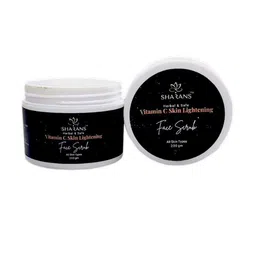 Sharans Herbal & Safe Vitamin C Smooth Texture Skin Lightening Scrub - 200 g-image-21