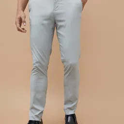 CODE by Lifestyle Men Tapered Fit Mid-Rise Chinos Trousers-picture-33