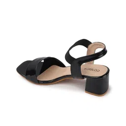 CORSICA Textured Block Heels Backstrap Sandals image 3