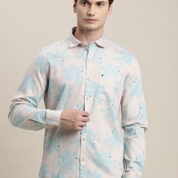 Turtle Relaxed Floral Printed Pure Cotton Slim Fit Casual Shirt-picture-18