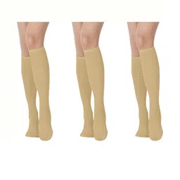 MUKHAKSH Unisex Beige Socks-image-80