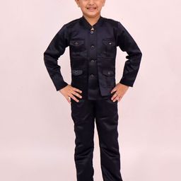 BAESD Boys Jodhpuri Two Piece Suit Set-image-29