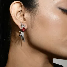 Voylla Quirky Drop Earrings-image-15