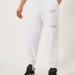 Styli Men Oversize Cotton Jogger with Grafitti Print-picture-2