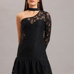 Eavan Women Self Design Bodycon Mini Dress-image-13