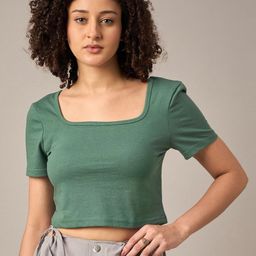 Mayra Women V-Neck Pockets T-shirt-image-30