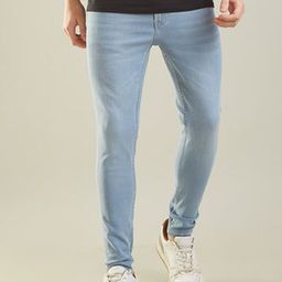 TIM PARIS Men Light Indigo Kane Skinny Ankle Fit Jeans-picture-38