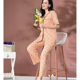 Mintmarie Women Printed Night suit-image-26