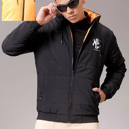 The Indian Garage Co Men Lightweight Puffer Jacket with Embroidered-25