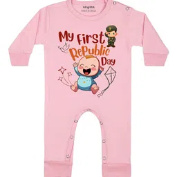 Arvesa My First Republic Day Printed Bodysuit-image-59