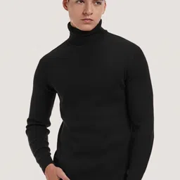 Genzy Men High Neck Pockets Slim Fit T-shirt-picture-48