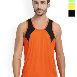 FTX Pack Of 4 Round Neck Breathable Vest 727_1-727_3-727_9-727_10_S-53