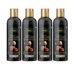 Desi Crew Set Of 4 Moroccan Argan Shampoo For Healty Hair - 100 ml Each-3