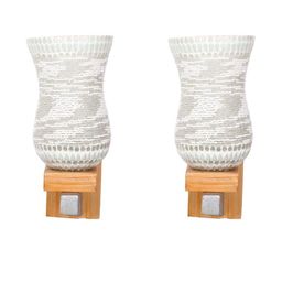 SOMIL White Glass Cylinder Printed Wall Lamps-image-84