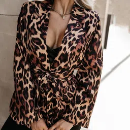 StyleCast x Revolte Women Abstract Printed Blazer Dress-image-31