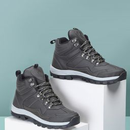 VRACHI Men Textured PU Sneakers-image-25