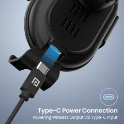 Portronics Clamp 4 car Mobile Holder with a 360-degree rotational image 5