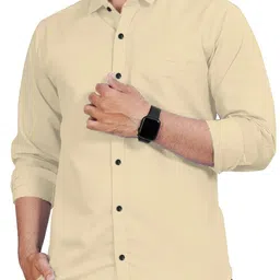 SQS Men Beige Shirts-picture-13