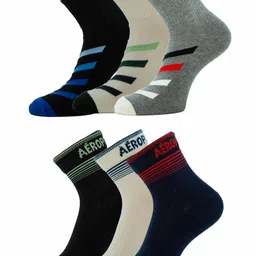 Aeropostale Men Pack of 6 Ankle Length Socks-24
